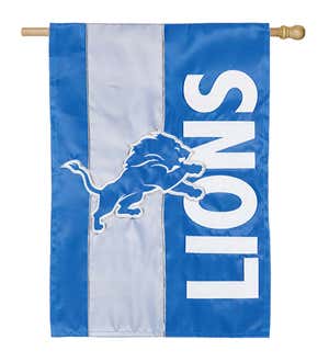 Double-Sided Embellished NFL Team Pride Applique House Flag - Indianapolis Colts