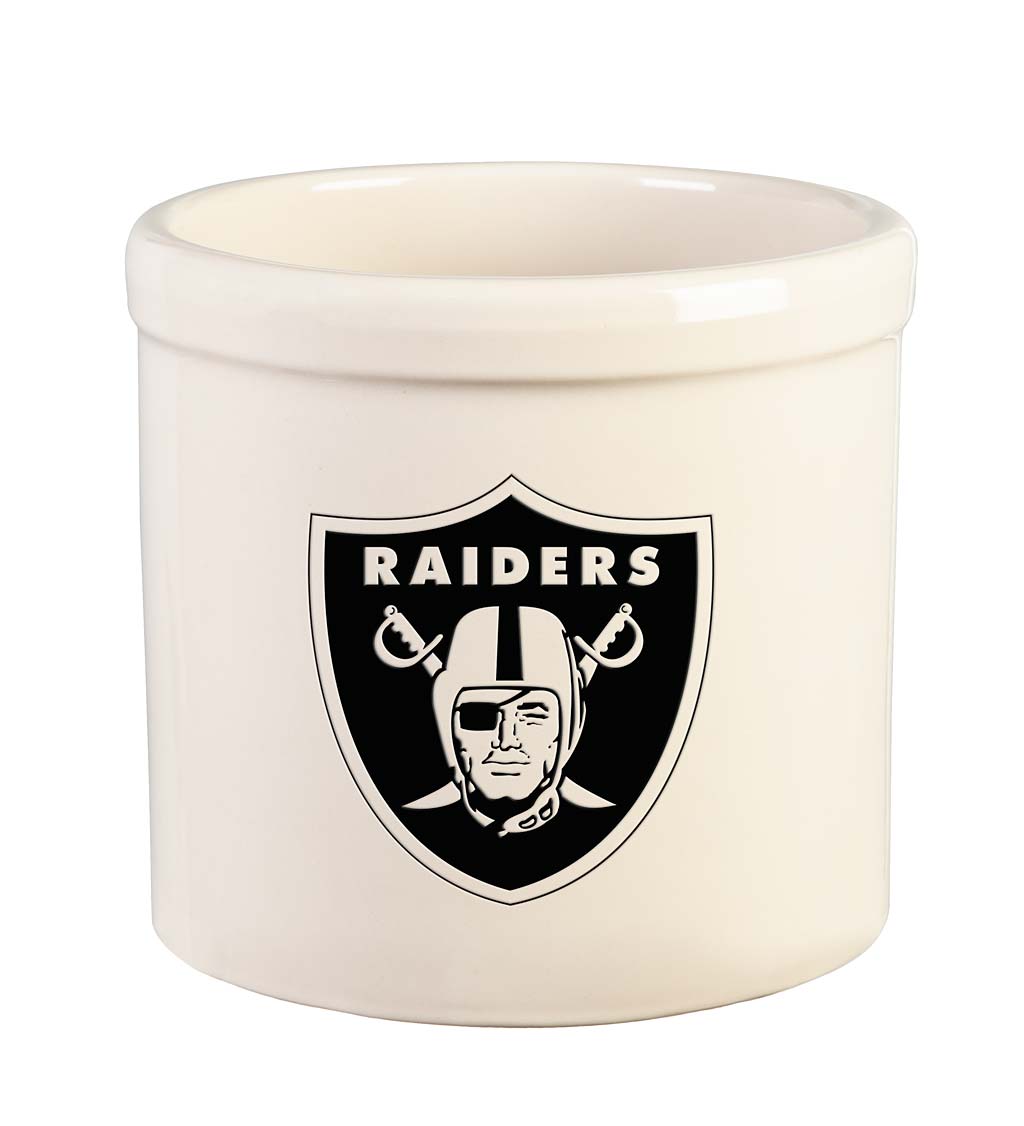NFL, Dining, New In Box Official Nfl Las Vegas Raiders Tall Ceramic  Coffee Mug