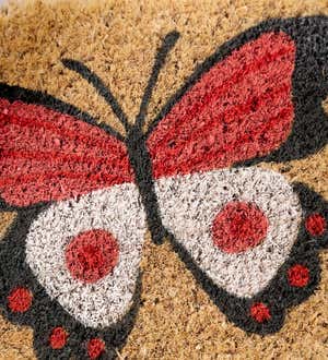 How to Make A Custom Rustic Doormat - A Butterfly House