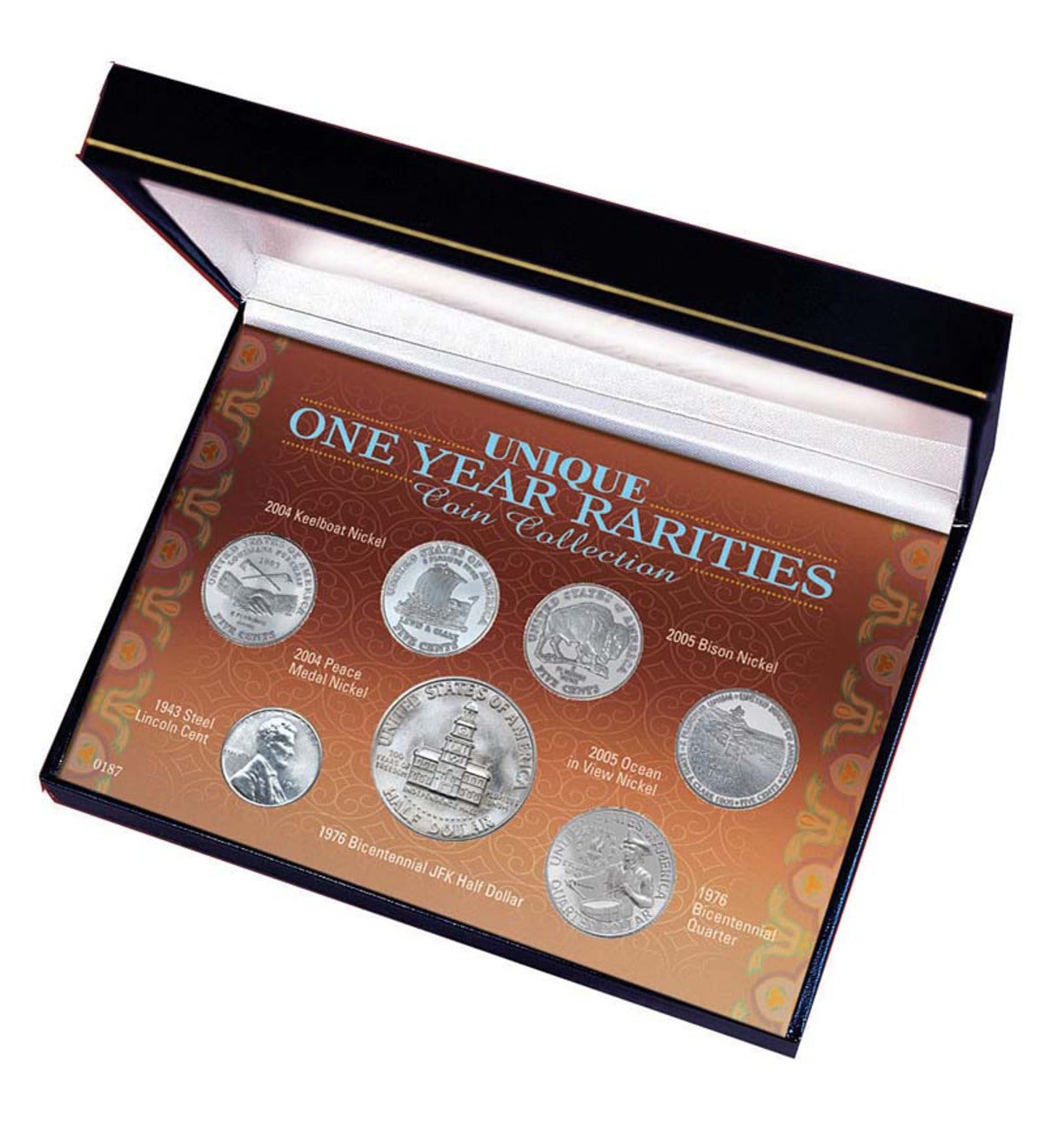 Collectable Unique One Year Coin Rarities Boxed Set | Wind and Weather