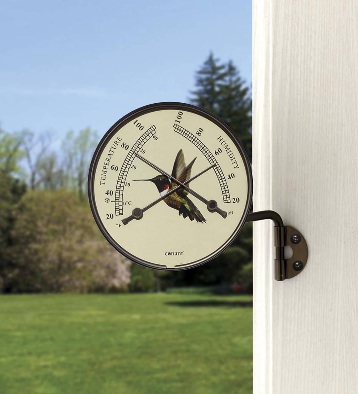 Honeycomb and Bee Wall Mounted Thermometer | 35123