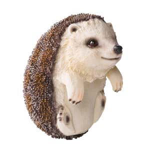 Animal Railing or Flower Pot Hangers - Hedgehog