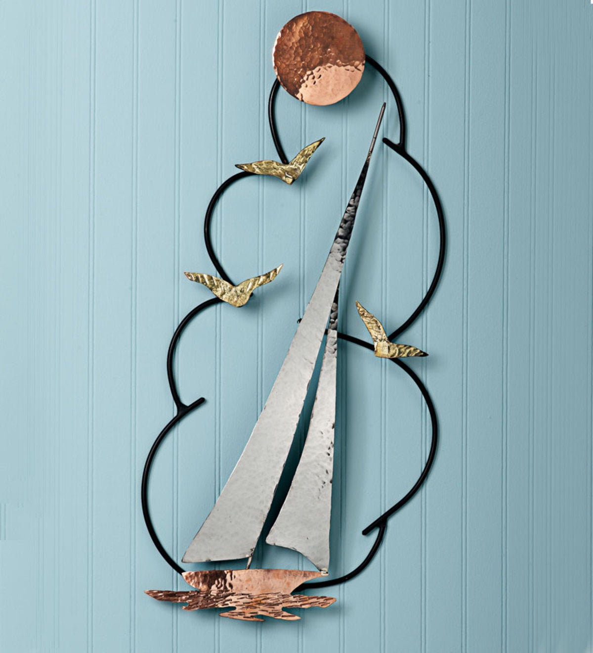 Sailboat Metal Art