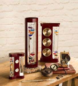 AstroMedia Weather station The Galileo Thermometer