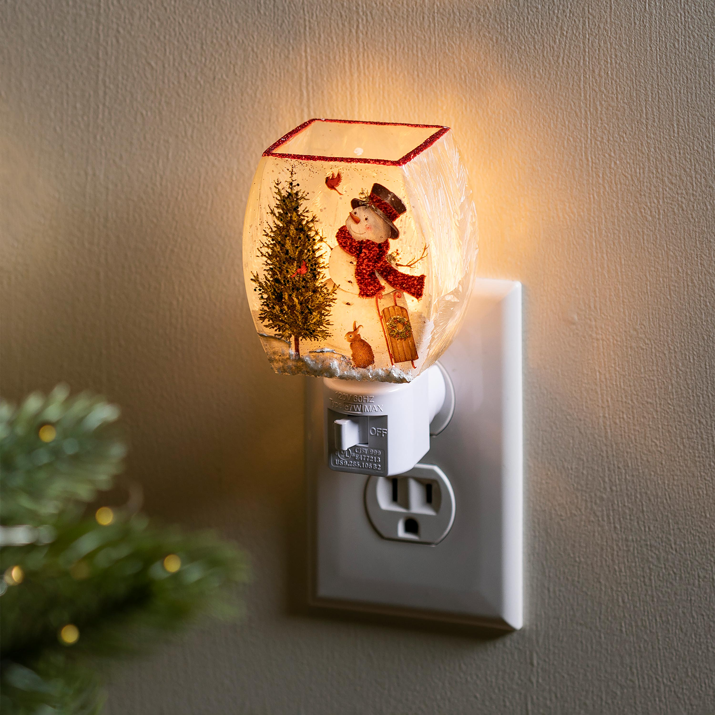 Snowman and Forest Friends Night Light | Wind and Weather