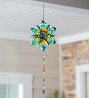 Hanging Glass Decor - House