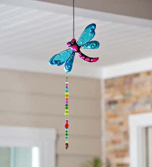 Hanging Glass Decor - House