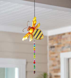 Hanging Glass Decor - House