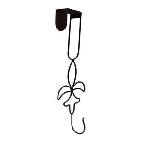 Fleur de Lis Over-the-Door Hanger with Hook