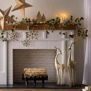 LED Wax Christmas Tree Candle - Ivory