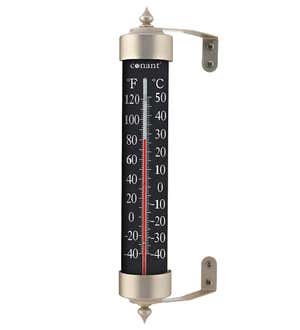 appuivbt Wall Hanging Thermometer,Plastic Round Window Thermometer,Indoor  Outdoor Thermometer Temperature Monitor Gange