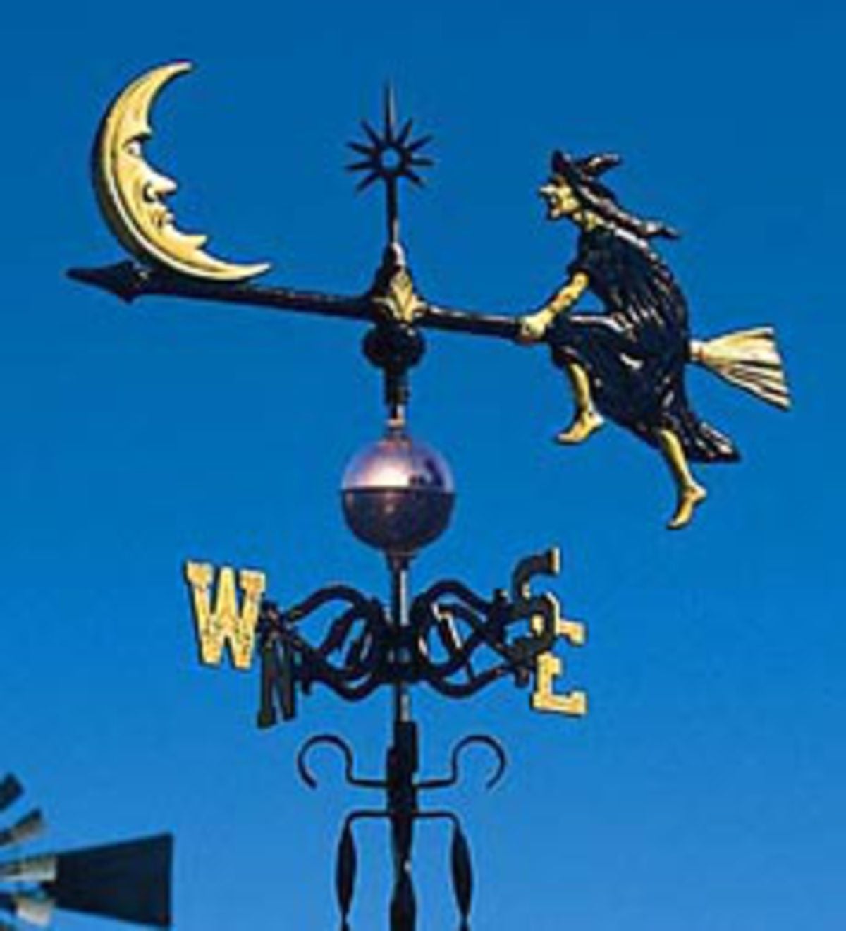 Flying Witch Weathervane