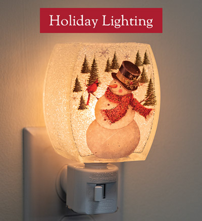 Image of Snowman Fun Night Light. HOLIDAY LIGHTING