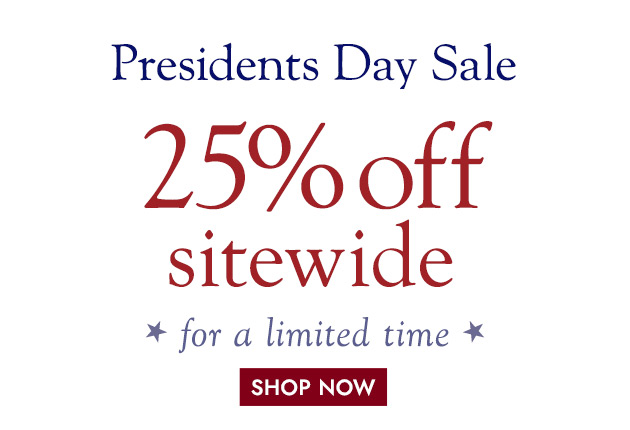 Presidents Day Sale