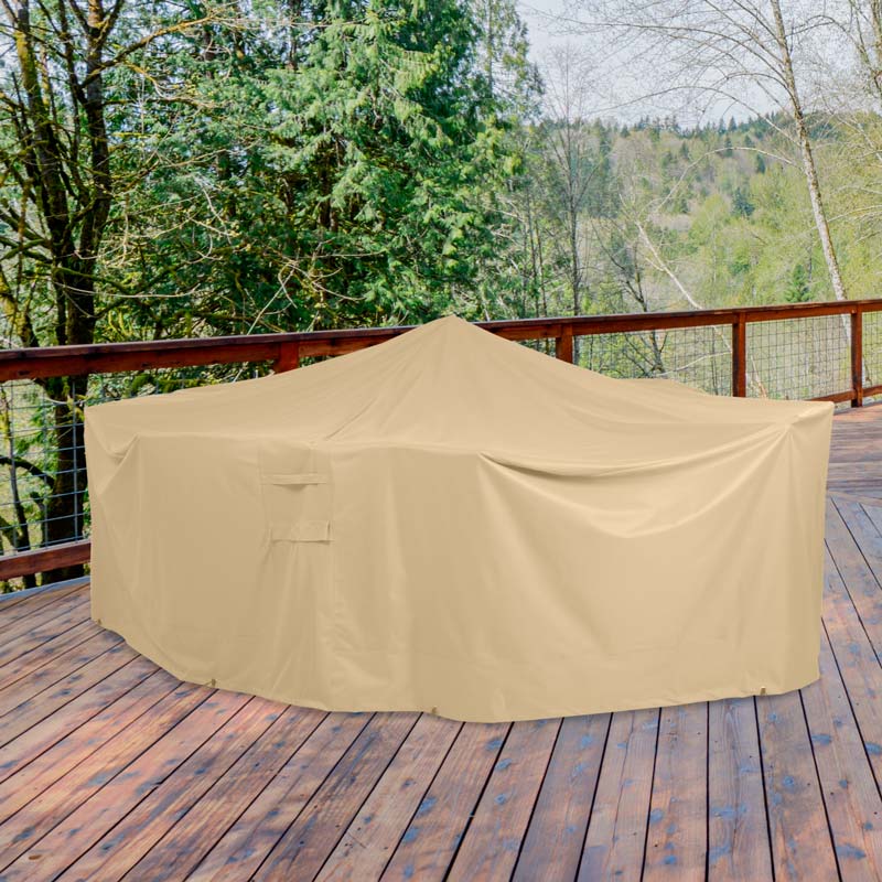 Large Rectangular Table and Chairs Furniture Cover