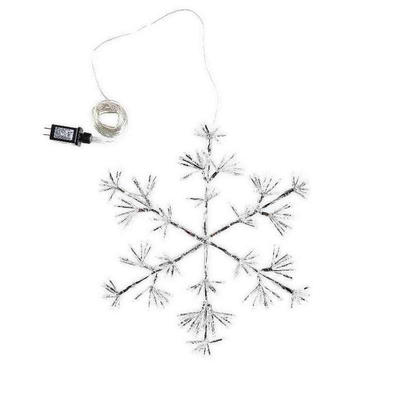 Indoor/Outdoor Electric Lighted Snowflake Holiday Decoration