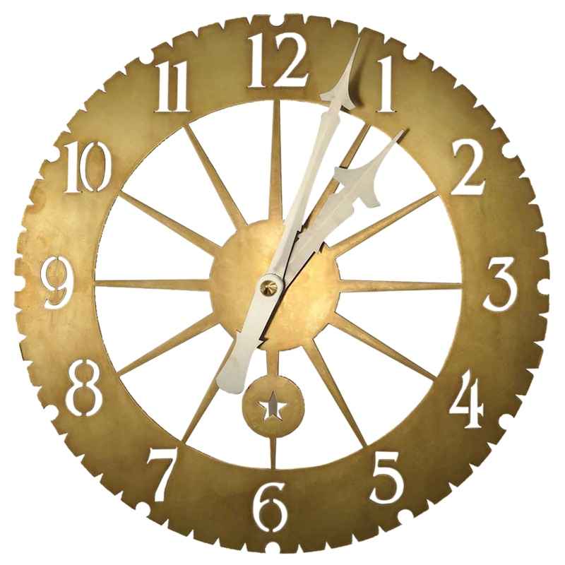 Jeffersonian Wall Clock