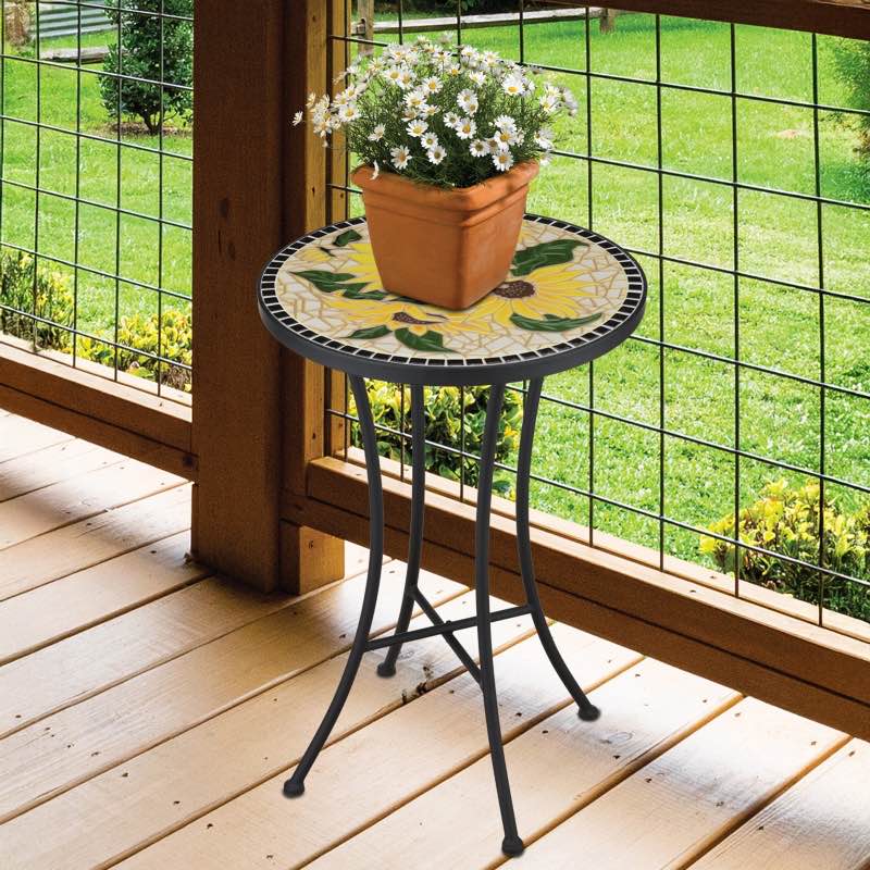 Sunflower Accent Table