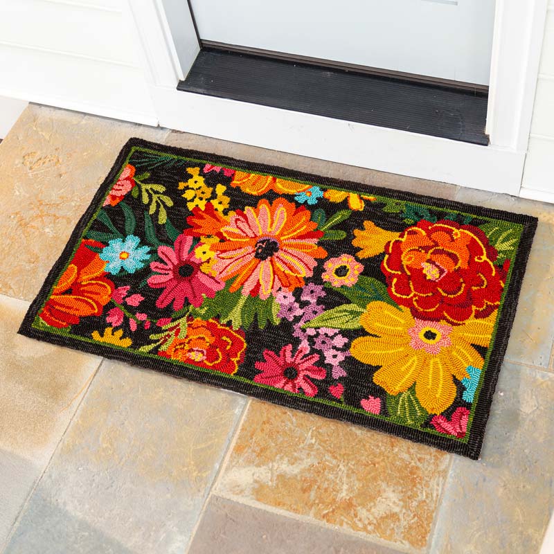 Fresh Picked Hand-Hooked Rug