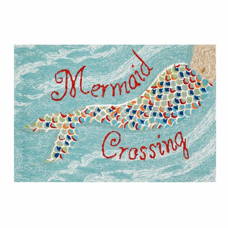 Mermaid Crossing Accent Rug, 20