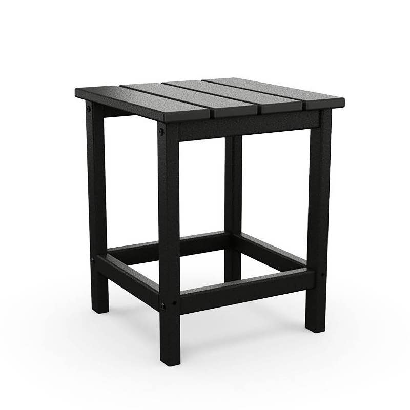 Polywood Adirondack Side Table - Black