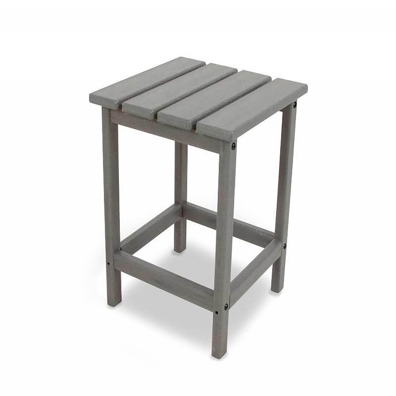 Polywood Adirondack Side Table - Gray