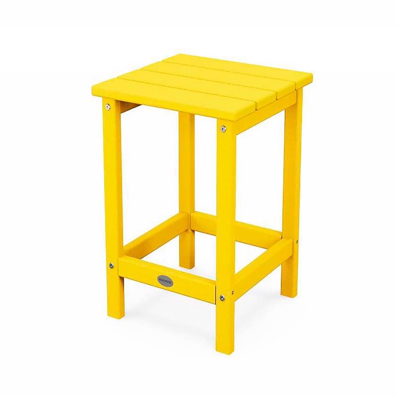 Polywood Adirondack Side Table - Lemon