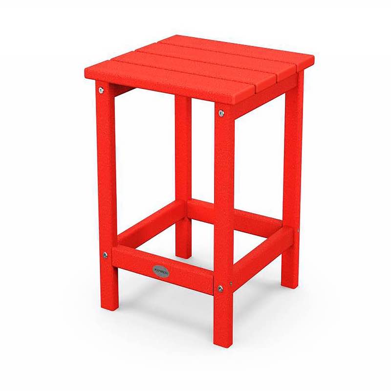 Polywood Adirondack Side Table - Red