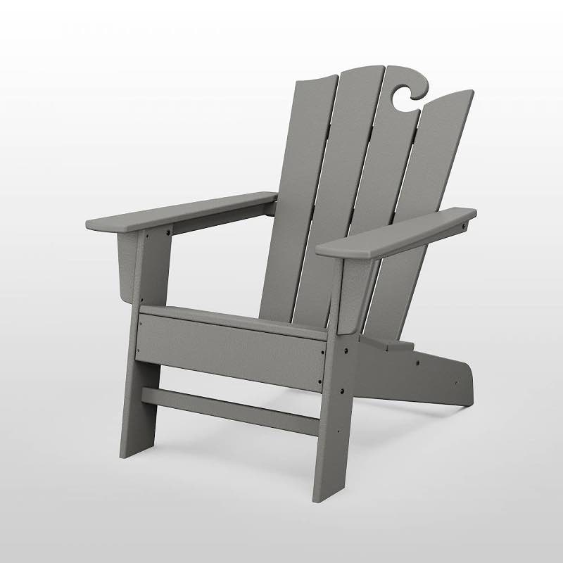 Polywood Adirondack Chair - Gray