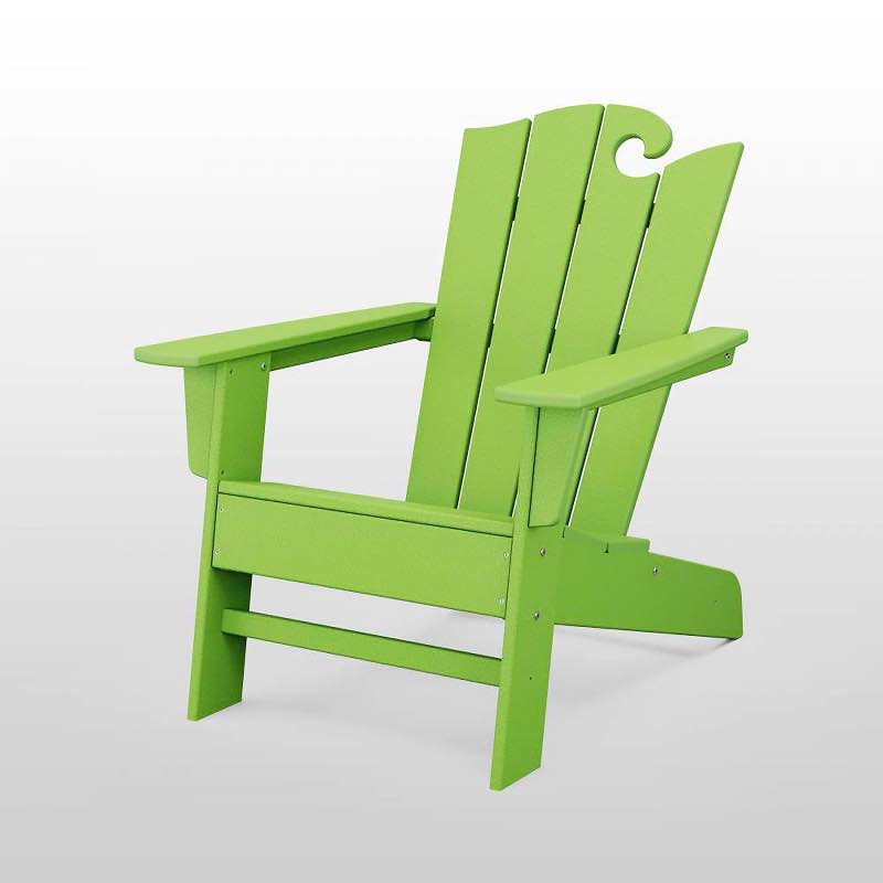 Polywood Adirondack Chair - Lime