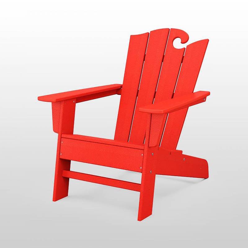 Polywood Adirondack Chair - Red