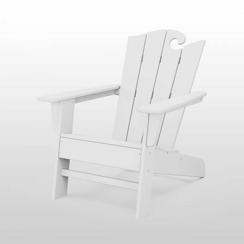 Polywood Adirondack Chair - White