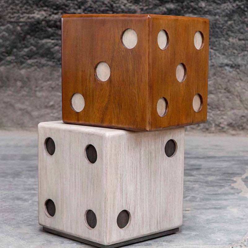 Giant Dice Accent Table