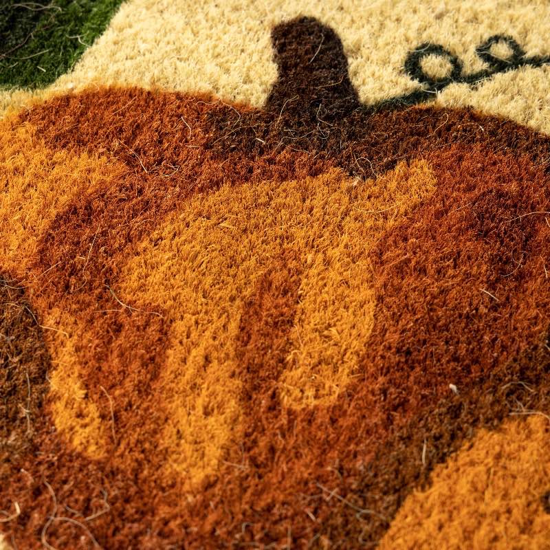 Harvest Pumpkins Coir Doormat