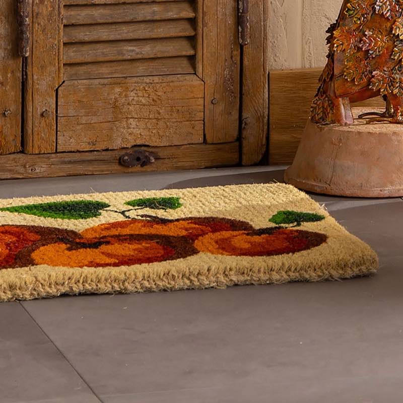 Harvest Pumpkins Coir Doormat