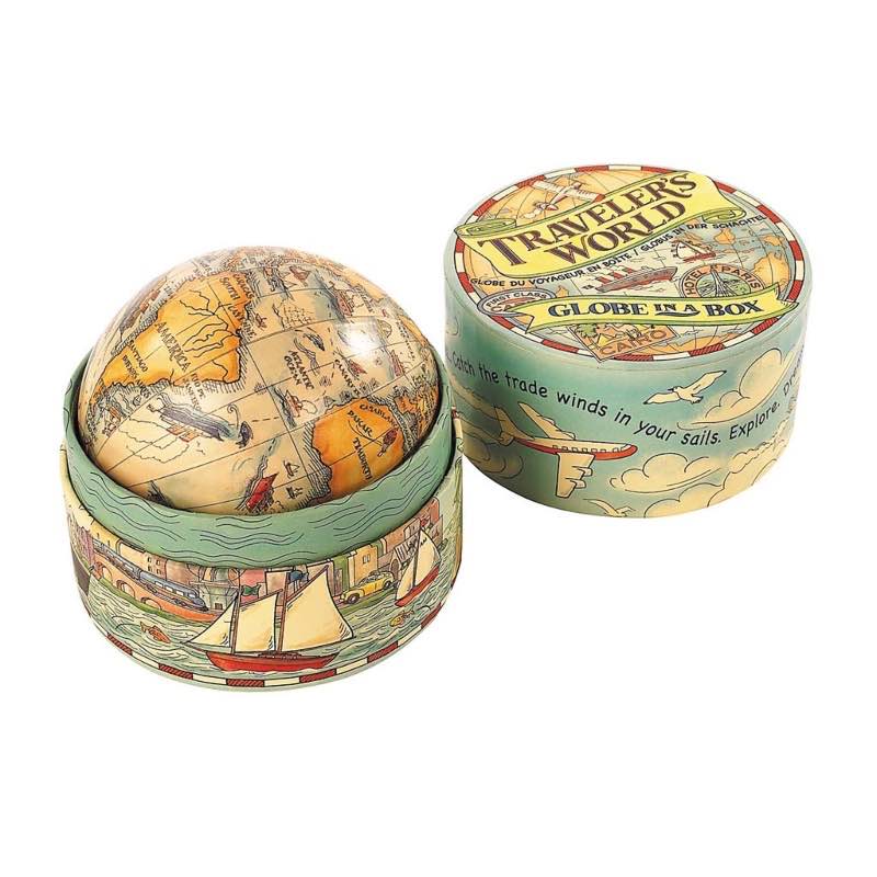 Traveler's World Globe in a Box