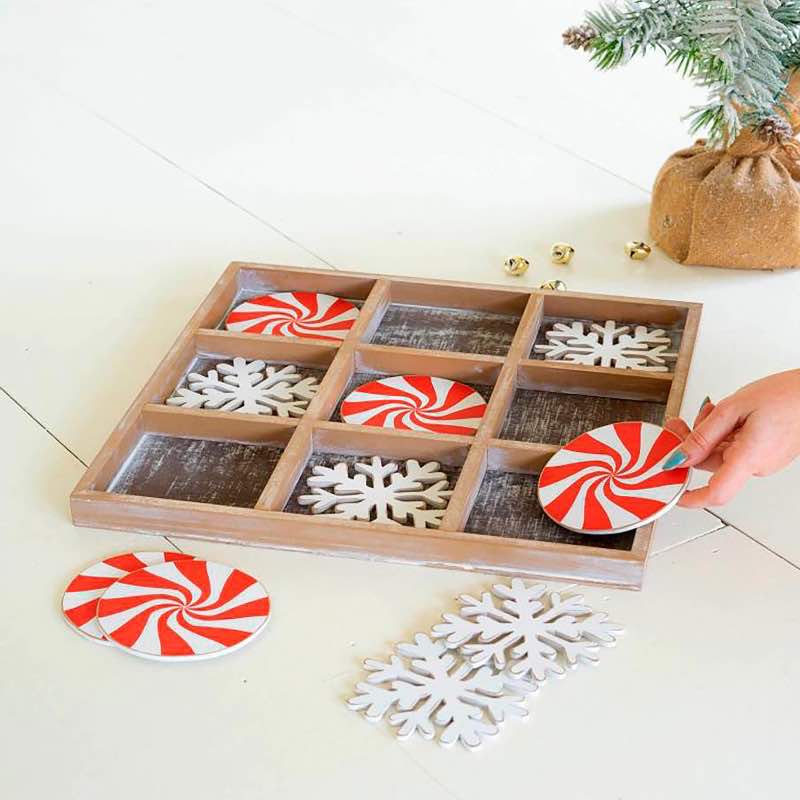 Holiday Tic Tac Toe Game