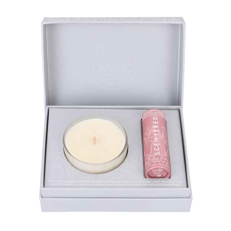 Aromatherapy Balm and Candle Gift Set - Love