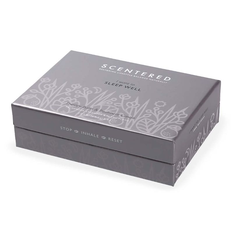 Aromatherapy Balm and Candle Gift Set - Sleep-Well