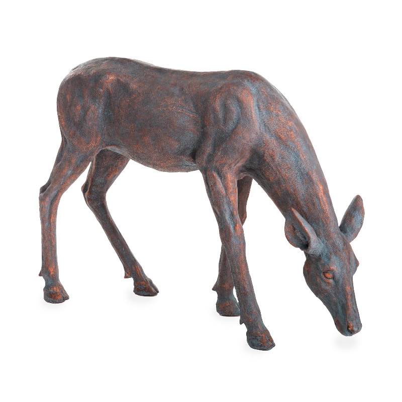 Realistic Doe Garden Statue