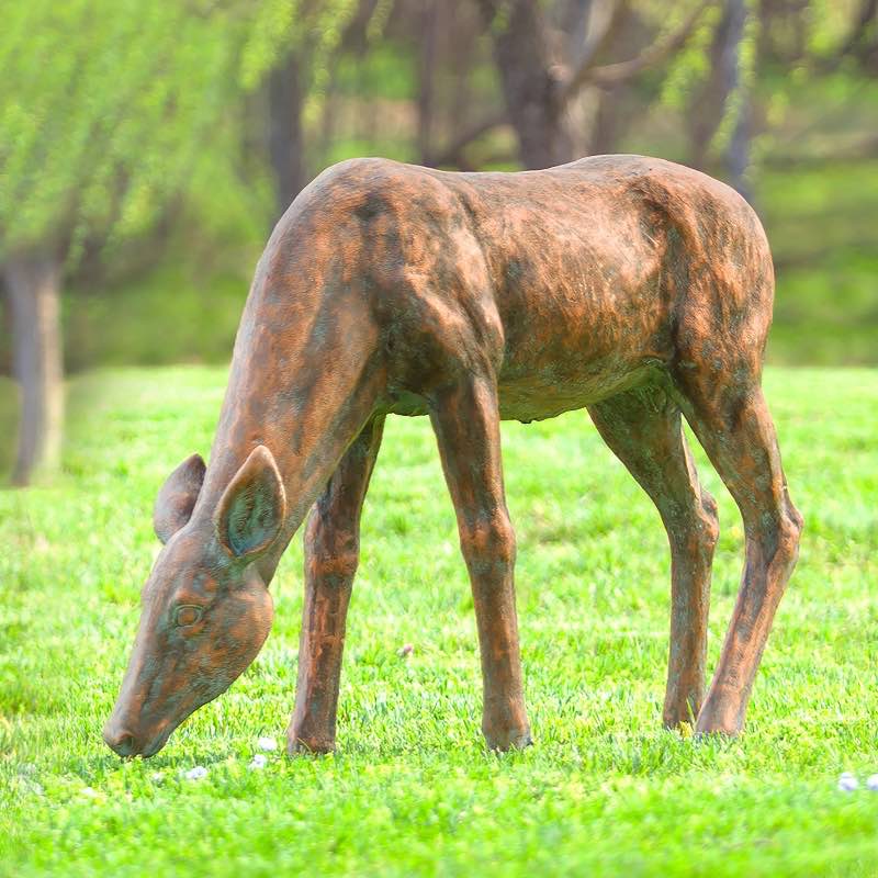 Realistic Doe Garden Statue