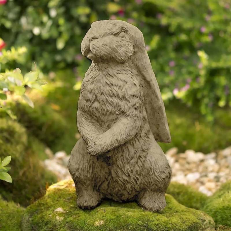 Vintage English Hare Statue - Antique