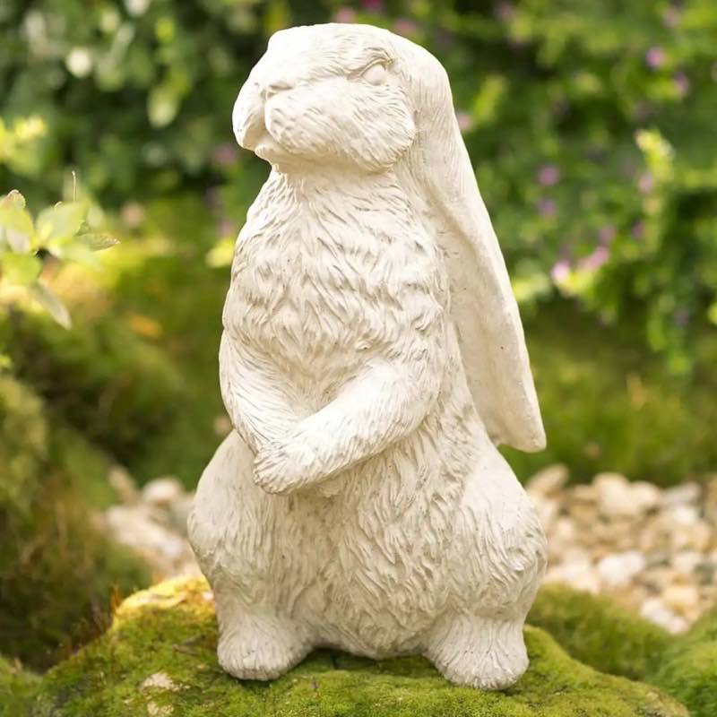 Vintage English Hare Statue - Classic