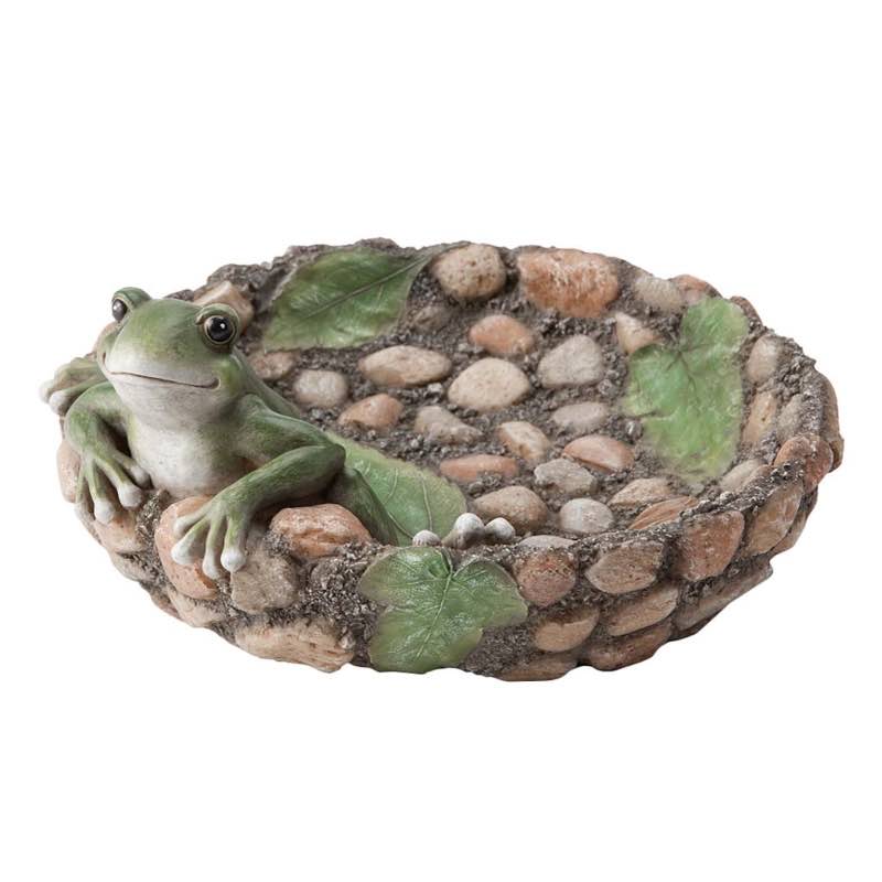 Happy Frog Tabletop Birdbath