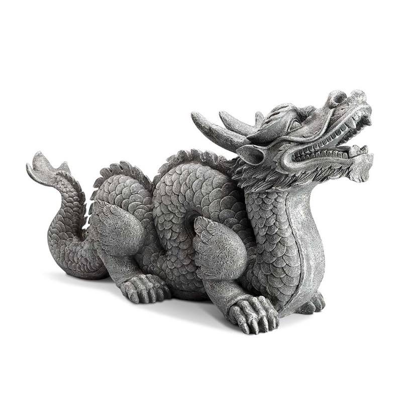 Indoor/Outdoor Asian-Style Dragon Sculpture