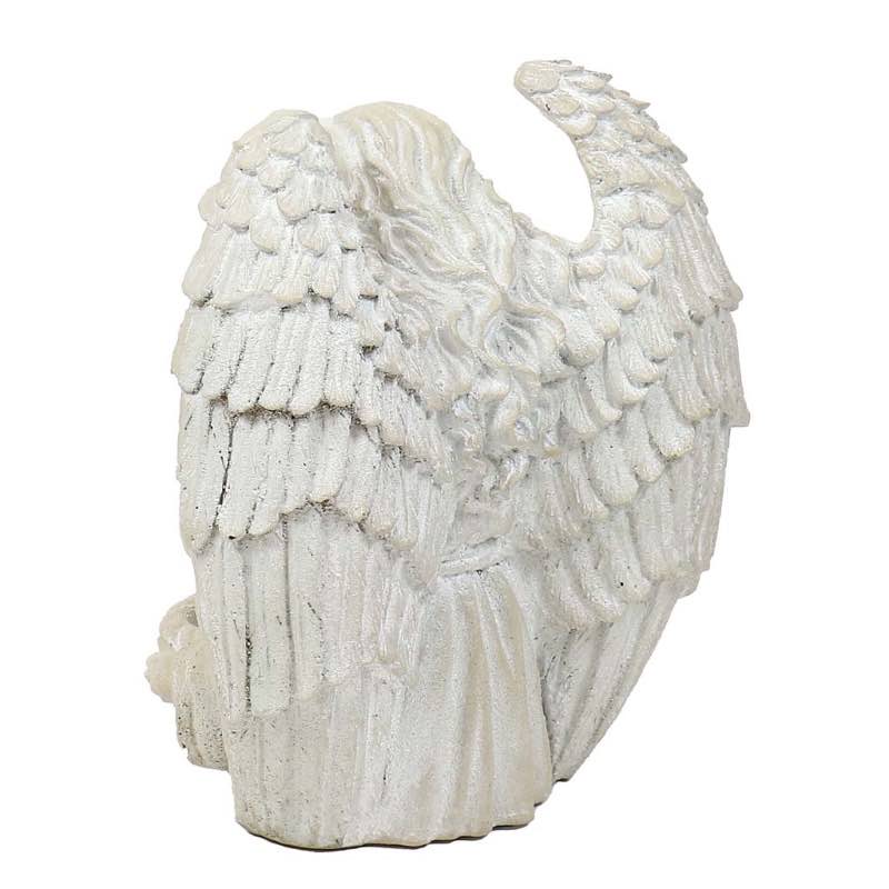 Guardian Angel Handmade Fiberstone Planter