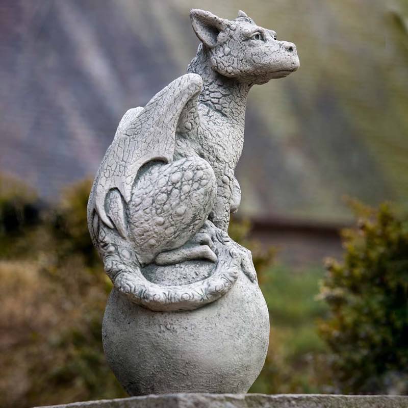 Garden Guardian Stone Dragon Statuary