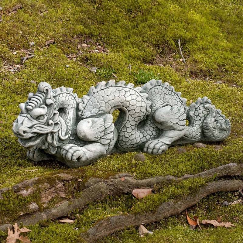 Stone Chinese Dragon Statuary