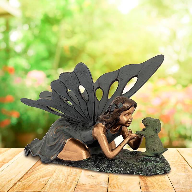 First Friend Fairy and Bunny Garden Statue