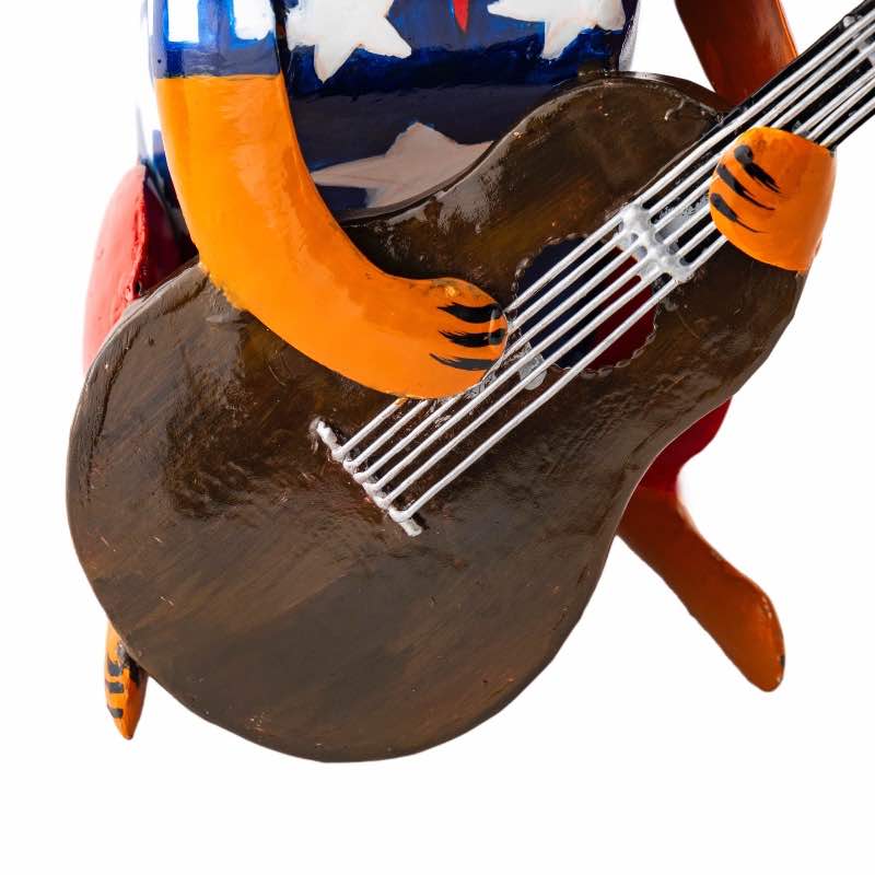 Patriotic Dog Musician (Guitar)